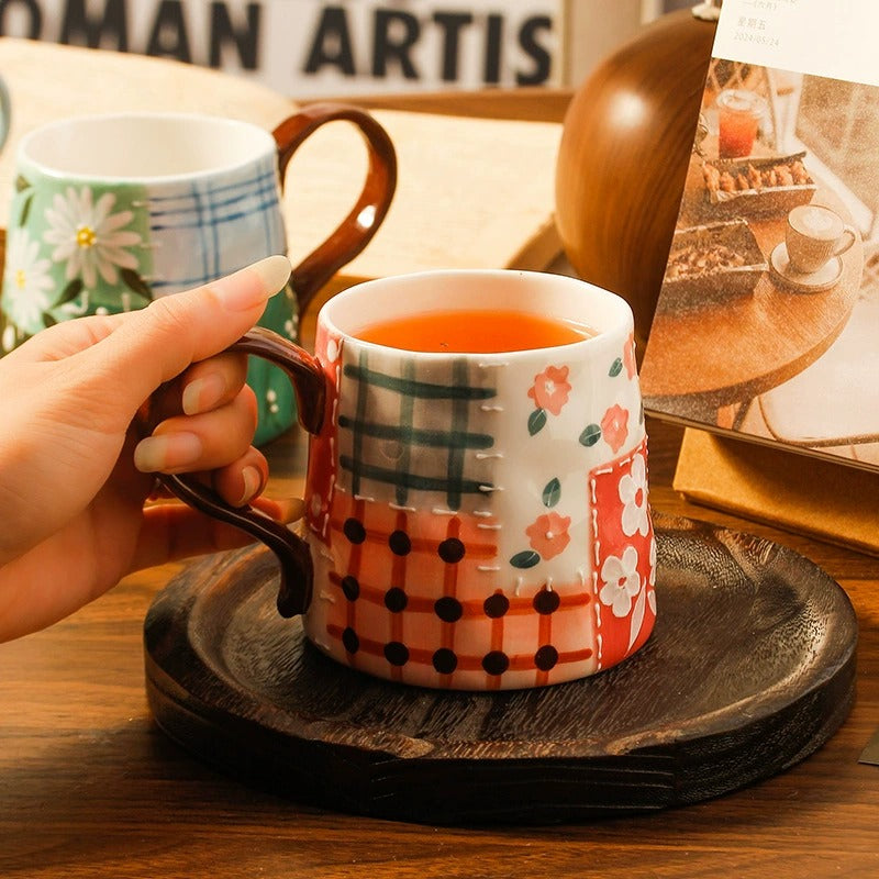 Large Cartoon Ceramic Mug