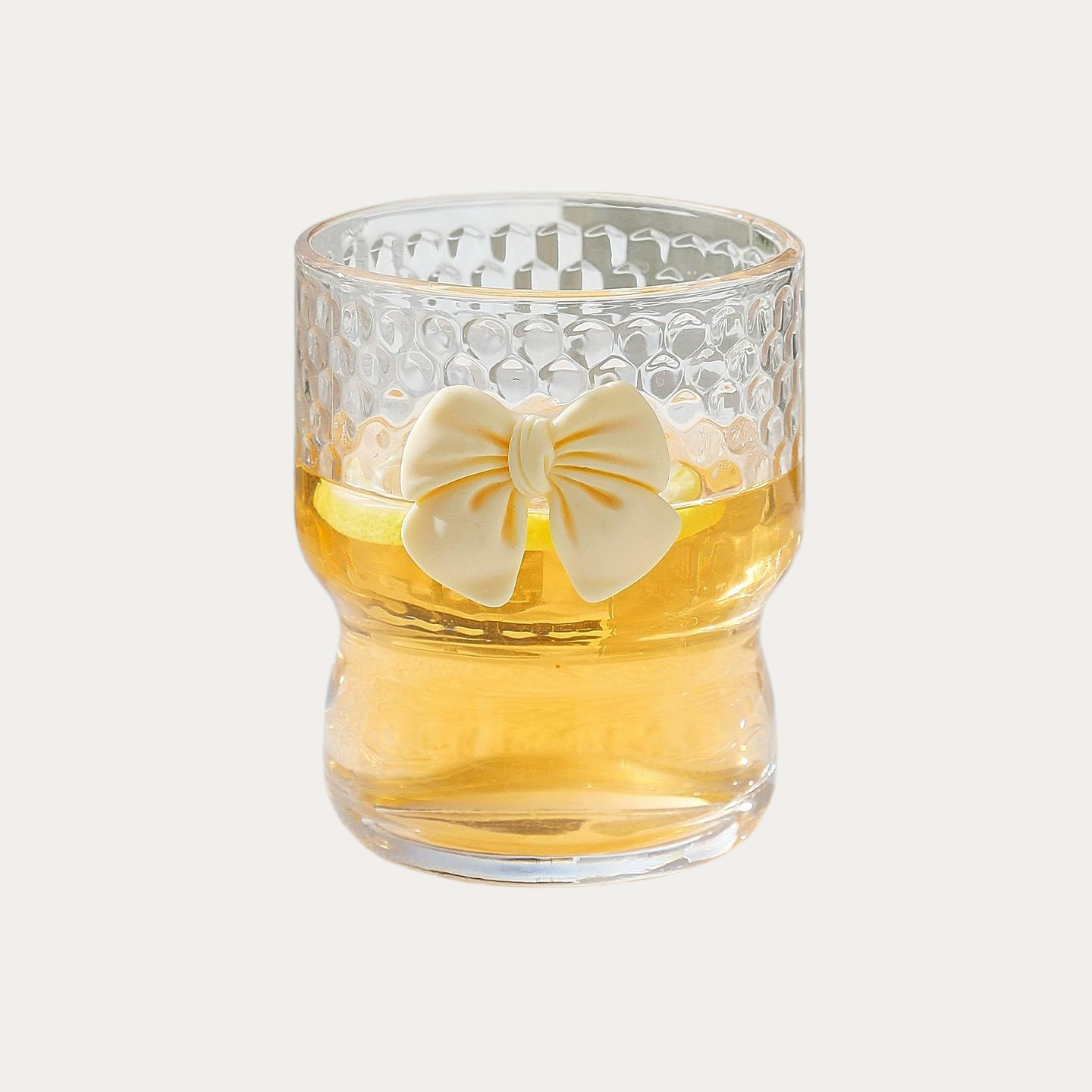 Cartoon Bow Glass Cup