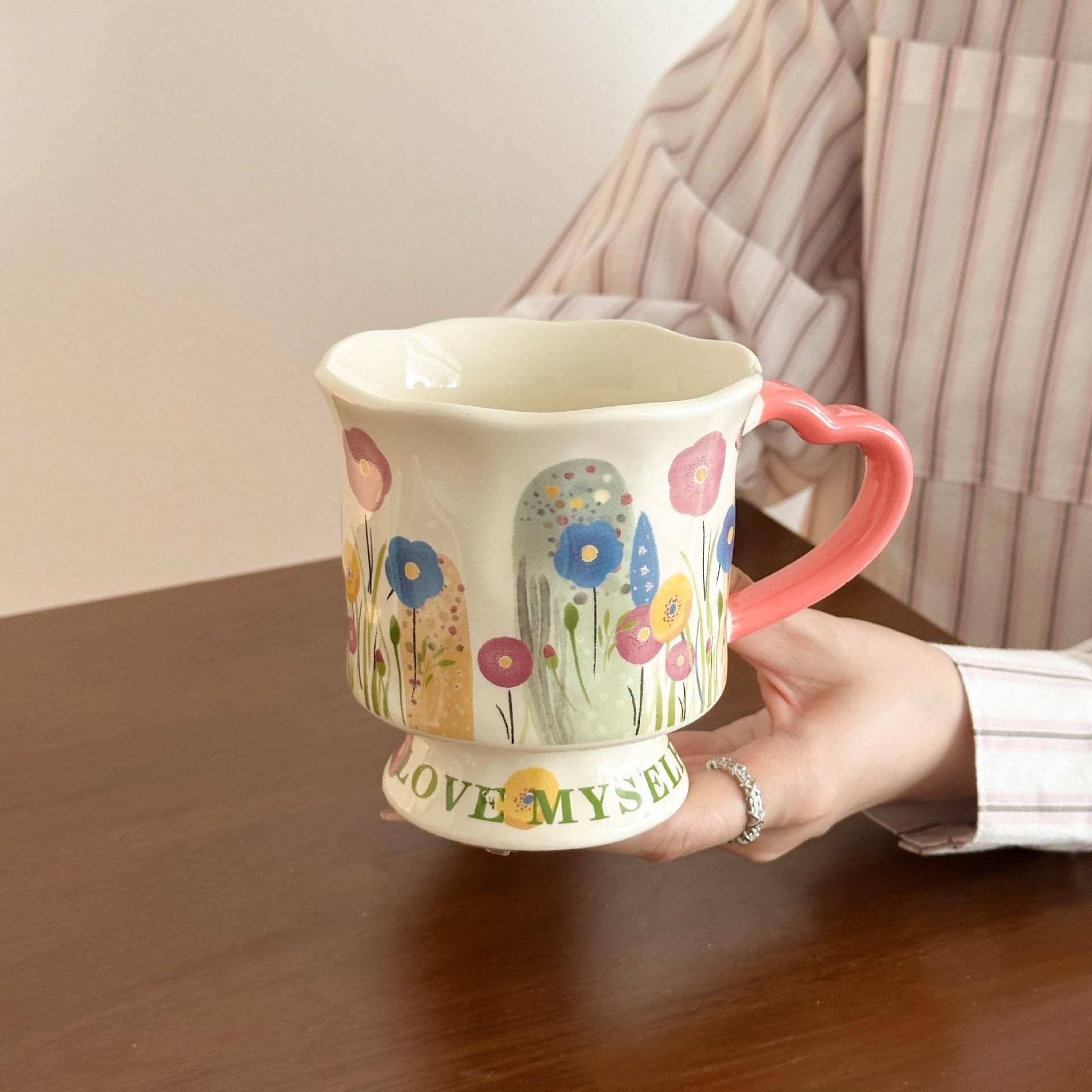 Floral Ceramic Mug