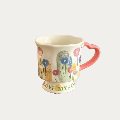 Floral Ceramic Mug