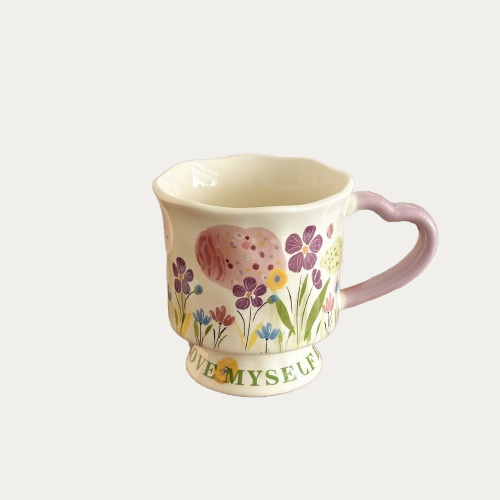 Floral Ceramic Mug