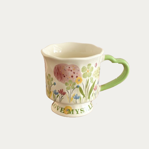 Floral Ceramic Mug