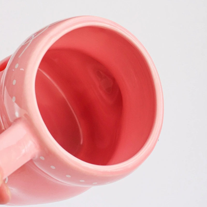 Cute Cartoon Irregular Ceramic Mug